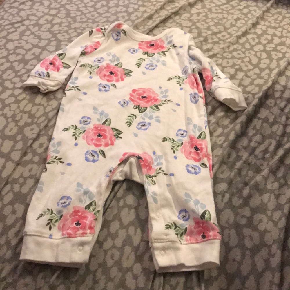 Cute floral body suit